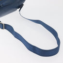 LOUIS VUITTON Damier Infini Ambreil Bag Leather Blue N41354 LV Auth 178019A-8