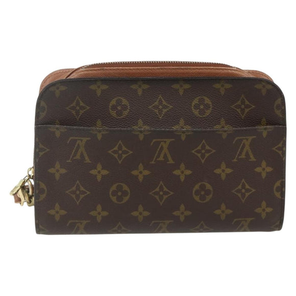 LOUIS VUITTON Monogram Orsay Clutch Bag M51790 LV Auth 178021