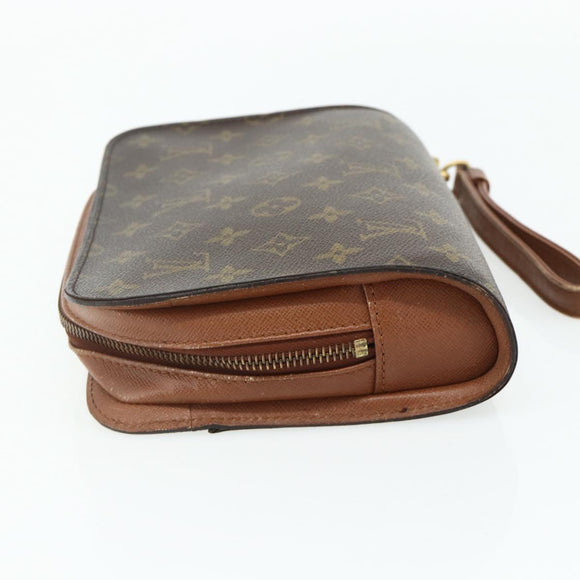 LOUIS VUITTON Monogram Orsay Clutch Bag M51790 LV Auth 178021