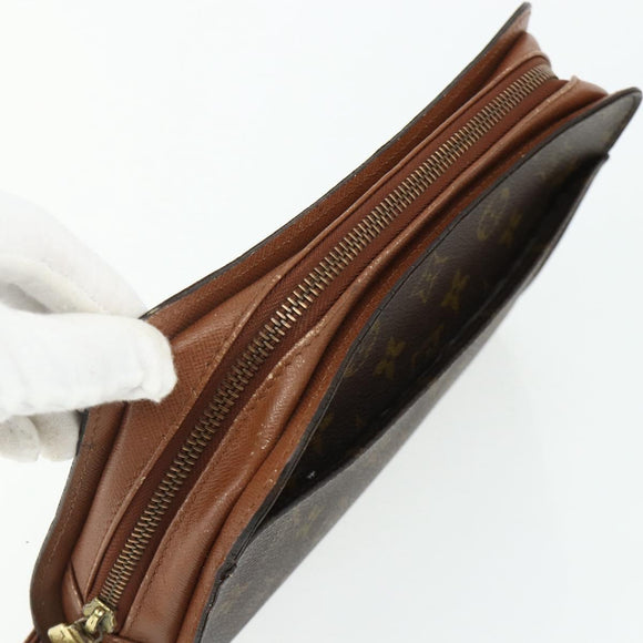 LOUIS VUITTON Monogram Orsay Clutch Bag M51790 LV Auth 178021