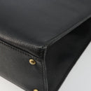 CHANEL Tote Bag Caviar Skin Black Gold CC Auth 178022-12