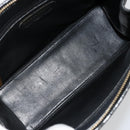 CHANEL Tote Bag Caviar Skin Black Gold CC Auth 178022-16