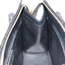 CHANEL Tote Bag Caviar Skin Black Gold CC Auth 178022-17