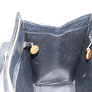 CHANEL Tote Bag Caviar Skin Black Gold CC Auth 178022-18