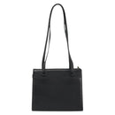 CHANEL Tote Bag Caviar Skin Black Gold CC Auth 178022-3