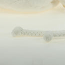 HERMES Tote Bag Pile White Gold Auth 178024V-10