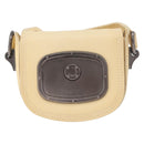 CELINE Shoulder Bag Leather Ivory Auth 178026A-13