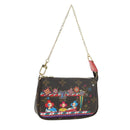 LOUIS VUITTON Vivienne Mini Pochette Accessoires Pouch M81965 LV Auth 178030M-1