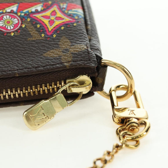 LOUIS VUITTON Vivienne Mini Pochette Accessoires Pouch M81965 LV Auth 178030M