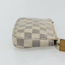 LOUIS VUITTON Damier Azur Mini Pochette Accessoires Pouch N63005 LV Auth 178031-4