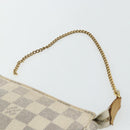 LOUIS VUITTON Damier Azur Mini Pochette Accessoires Pouch N63005 LV Auth 178031-8