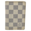 LOUIS VUITTON Damier Azur Organizer Dupoch Card Case N61727 LV Auth 178032A-13