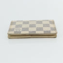 LOUIS VUITTON Damier Azur Organizer Dupoch Card Case N61727 LV Auth 178032A-3