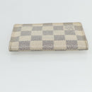 LOUIS VUITTON Damier Azur Organizer Dupoch Card Case N61727 LV Auth 178032A-4