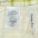 Christian Dior Skirt Wool Green Auth 178033A-6