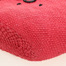 LOEWE Watermelon Tote Bag Raffia 2way Red Auth 178041SM-13