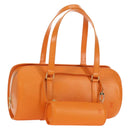 LOUIS VUITTON Epi Soufflot Hand Bag Orange Mandarin M5222H LV Auth 178045SAV-1