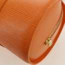 LOUIS VUITTON Epi Soufflot Hand Bag Orange Mandarin M5222H LV Auth 178045SAV-16