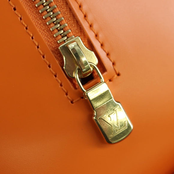 LOUIS VUITTON Epi Soufflot Hand Bag Orange Mandarin M5222H LV Auth 178045SAV