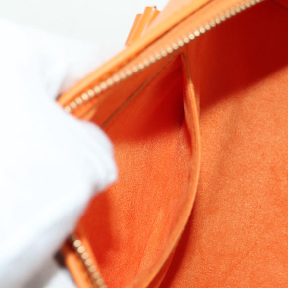 LOUIS VUITTON Epi Soufflot Hand Bag Orange Mandarin M5222H LV Auth 178045SAV
