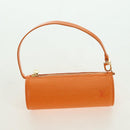 LOUIS VUITTON Epi Soufflot Hand Bag Orange Mandarin M5222H LV Auth 178045SAV-22