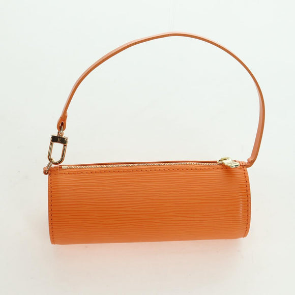 LOUIS VUITTON Epi Soufflot Hand Bag Orange Mandarin M5222H LV Auth 178045SAV