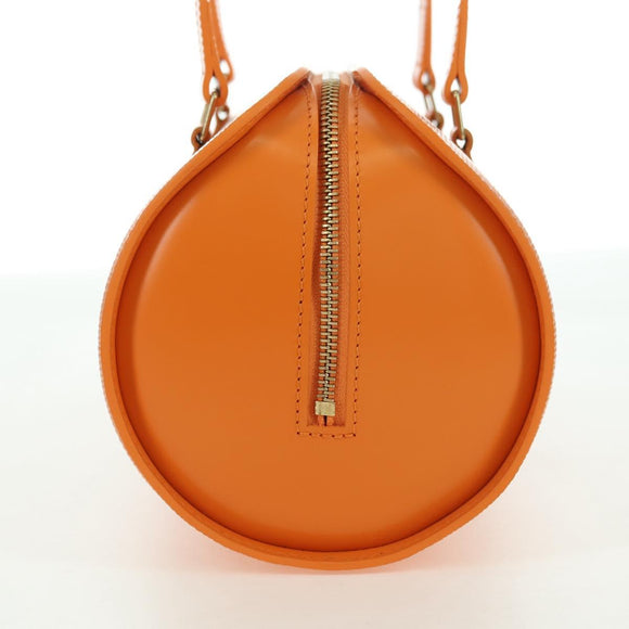 LOUIS VUITTON Epi Soufflot Hand Bag Orange Mandarin M5222H LV Auth 178045SAV