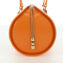 LOUIS VUITTON Epi Soufflot Hand Bag Orange Mandarin M5222H LV Auth 178045SAV-4