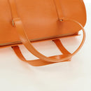 LOUIS VUITTON Epi Soufflot Hand Bag Orange Mandarin M5222H LV Auth 178045SAV-7