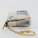 LOUIS VUITTON Monogram Denim Mini Pochette Accessoires Blue M68760 Auth 178048A-5