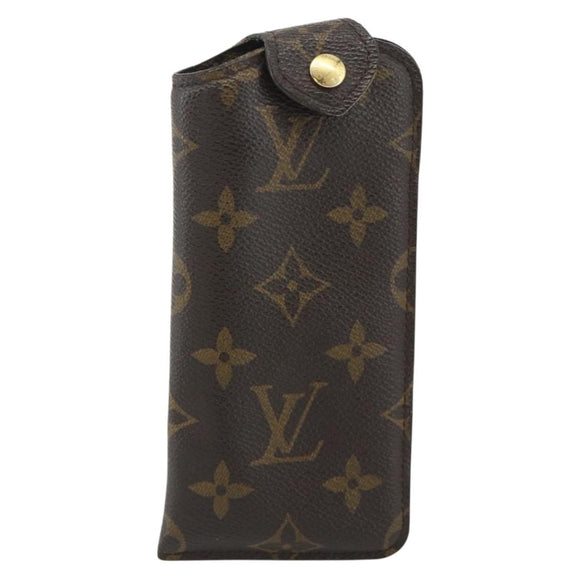 LOUIS VUITTON Monogram Etui Lunette PM Glasses Case M66545 LV Auth 178049A