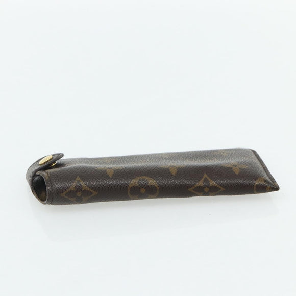 LOUIS VUITTON Monogram Etui Lunette PM Glasses Case M66545 LV Auth 178049A