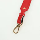 LOUIS VUITTON Monogram Shoulder Strap 41.7"" Rouge J02287 LV Auth 178051V-13