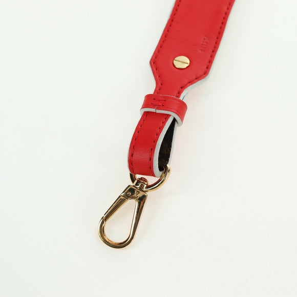 LOUIS VUITTON Monogram Shoulder Strap 41.7"" Rouge J02287 LV Auth 178051V