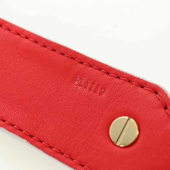 LOUIS VUITTON Monogram Shoulder Strap 41.7"" Rouge J02287 LV Auth 178051V