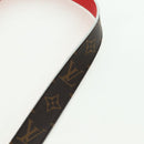 LOUIS VUITTON Monogram Shoulder Strap 41.7"" Rouge J02287 LV Auth 178051V-4