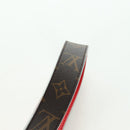 LOUIS VUITTON Monogram Shoulder Strap 41.7"" Rouge J02287 LV Auth 178051V-5