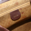 GUCCI Bamboo Backpack Leather Brown Gold 003 58 0016 Auth 178057-18
