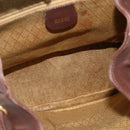 GUCCI Bamboo Backpack Leather Brown Gold 003 58 0016 Auth 178057-19