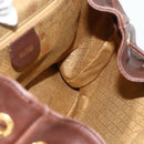 GUCCI Bamboo Backpack Leather Brown Gold 003 58 0016 Auth 178057-20