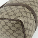 GUCCI GG Supreme Web Sherry Line Boston Bag PVC Beige Red 40 02 007 Auth 178058-13