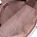 GUCCI GG Supreme Hand Bag PVC Beige 141976 Auth 178060-16