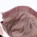 GUCCI GG Supreme Hand Bag PVC Beige 141976 Auth 178060-18