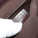 GUCCI GG Supreme Hand Bag PVC Beige 141976 Auth 178060-21