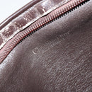 Christian Dior Trotter Canvas Shoulder Bag Beige Gold Auth 178063-11