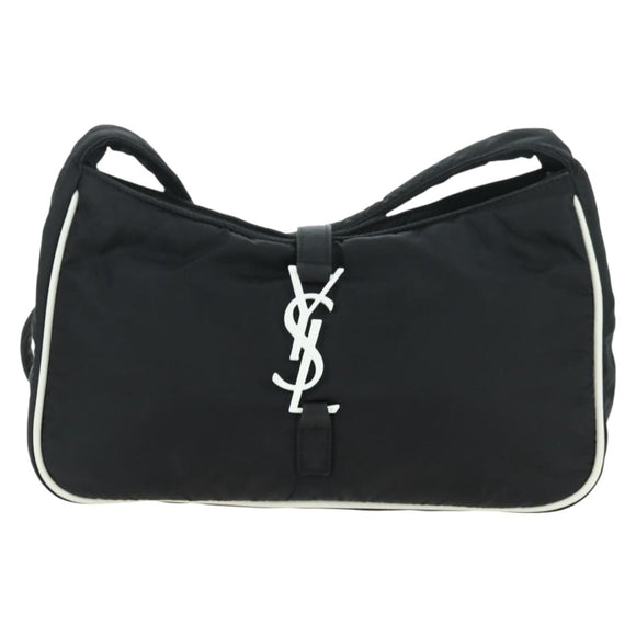 SAINT LAURENT Schoudertas Nylon Zwart Orig. 178069SAM