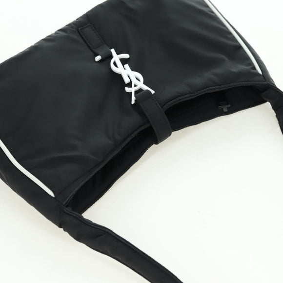 SAINT LAURENT Schoudertas Nylon Zwart Orig. 178069SAM