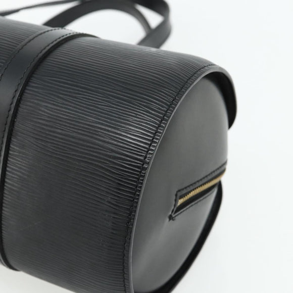 LOUIS VUITTON Epi Soufflot Hand Bag Black M52222 LV Auth 178075A