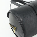 LOUIS VUITTON Epi Soufflot Hand Bag Black M52222 LV Auth 178075A-14
