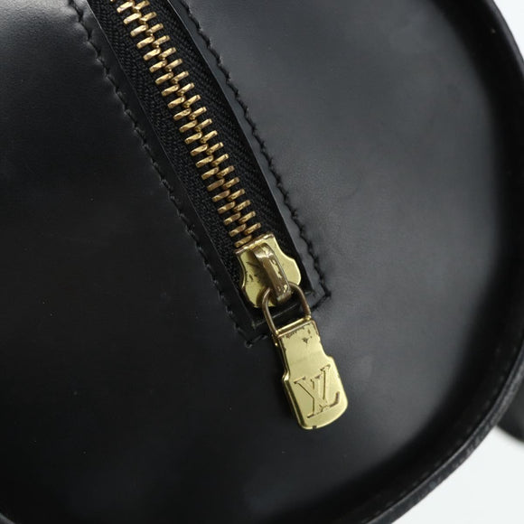 LOUIS VUITTON Epi Soufflot Hand Bag Black M52222 LV Auth 178075A